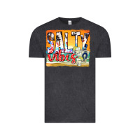 Vintage Black salty vibes Vintage Tee - texasbilliewilder