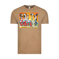 Vintage Coffee salty vibes Vintage Tee - texasbilliewilder