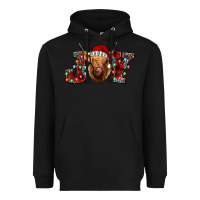Black joy highland cow Heavyweight Hoodie - Jasminsmagicworld