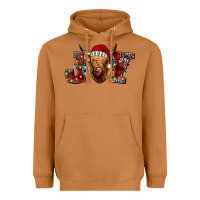 Meerkat joy highland cow Heavyweight Hoodie - Jasminsmagicworld