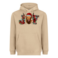 Joy Highland Cow Heavyweight Hoodie | Teevron