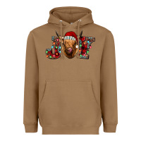 Toasted Coconut joy highland cow Heavyweight Hoodie - Jasminsmagicworld