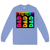 Colony Blue lgbt dad tumbler Long Sleeve Tee - HRA Design Shop