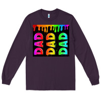 Plum lgbt dad tumbler Long Sleeve Tee - HRA Design Shop