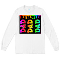 White lgbt dad tumbler Long Sleeve Tee - HRA Design Shop