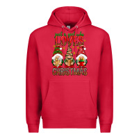 Cardinal Just a girl who loves Christmas Premium Hoodie - NancyCooperArtShop