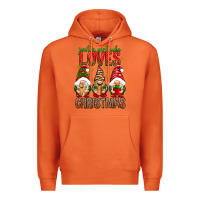 Carrot Just a girl who loves Christmas Premium Hoodie - NancyCooperArtShop