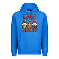 True Royal Just a girl who loves Christmas Premium Hoodie - NancyCooperArtShop