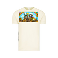 Vintage Arctic 2 donkeys sunflower Vintage Tee - BarkalooDesign