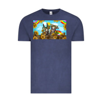 2 Donkeys Sunflower Vintage Tee | Teevron