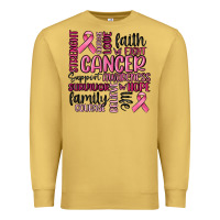 Antique Gold cancer awareness Premium Sweatshirt - MaliasSmallBusiness