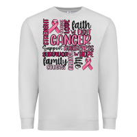 Dove Grey cancer awareness Premium Sweatshirt - MaliasSmallBusiness