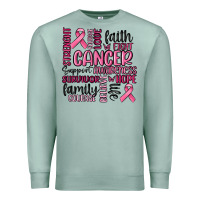 Seafoam cancer awareness Premium Sweatshirt - MaliasSmallBusiness