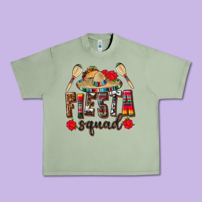Mexico Fiesta Squad Urban Heavy Tee Designed By Texasbilliewilder