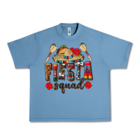Pebble Blue Mexico Fiesta Squad Urban Heavy Tee - texasbilliewilder