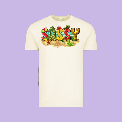 Sassy Beach Vintage Tee Designed By Texasbilliewilder