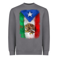 Storm mexico and puerto rico flag Heavyweight Sweatshirt - Zillion Design Studio