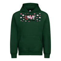 Forest Green for the love of the game  volleyball Urban Hoodie - Jasminsmagicworld