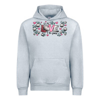 Heather Grey for the love of the game  volleyball Urban Hoodie - Jasminsmagicworld