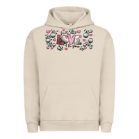 Pigment French Oak for the love of the game  volleyball Urban Hoodie - Jasminsmagicworld