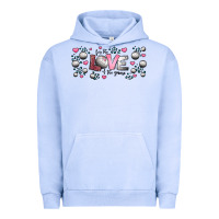Pigment Grape Ice for the love of the game  volleyball Urban Hoodie - Jasminsmagicworld