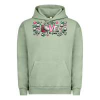 Pigment Oil Green for the love of the game  volleyball Urban Hoodie - Jasminsmagicworld