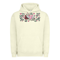 Pigment Pistachio for the love of the game  volleyball Urban Hoodie - Jasminsmagicworld