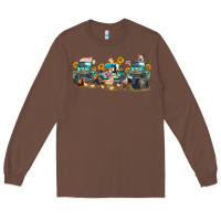 Chestnut western farm trucks farm animals Long Sleeve Tee - FaDigitalArtStudio