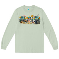 Western Farm Trucks Farm Animals Long Sleeve Tee | Teevron