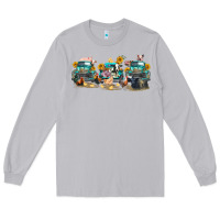 Moon Dust western farm trucks farm animals Long Sleeve Tee - FaDigitalArtStudio