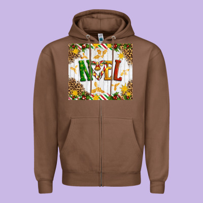 Noel Zipper Hoodie Designed By Artiststas