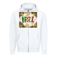 White Noel Zipper Hoodie - Artiststas