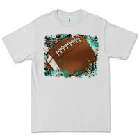 Dove Grey sports football background Premium Tee - Artiststas