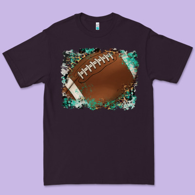 Sports Football Background Premium Tee Designed By Artiststas