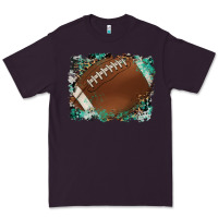 Plum sports football background Premium Tee - Artiststas