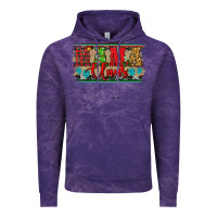 Cloud Purple Western Christmas Mama Claus Vintage Hoodie - RanaPortraitStore