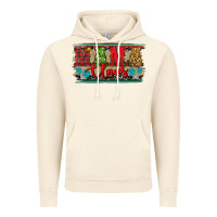 Vintage Artic Western Christmas Mama Claus Vintage Hoodie - RanaPortraitStore
