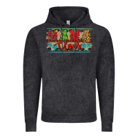 Vintage Black Western Christmas Mama Claus Vintage Hoodie - RanaPortraitStore