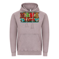 Vintage Zinc Western Christmas Mama Claus Vintage Hoodie - RanaPortraitStore