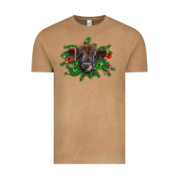 Vintage Camel Christmas highland calf Vintage Tee - RanaPortraitStore