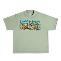 Oil Green i could go for some coffee Urban Heavy Tee - Zillion Design Studio