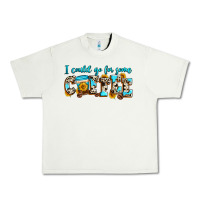 Pistachio i could go for some coffee Urban Heavy Tee - Zillion Design Studio