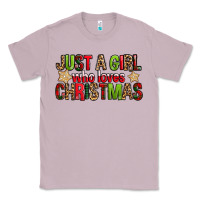 Lilac just a girl who loves christmas with cookies Classic Tee - FaDigitalArtStudio