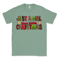 Sage just a girl who loves christmas with cookies Classic Tee - FaDigitalArtStudio