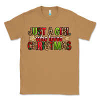 Toasted Coconut just a girl who loves christmas with cookies Classic Tee - FaDigitalArtStudio