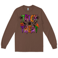Chestnut trick or treat Long Sleeve Tee - RacoonDesign