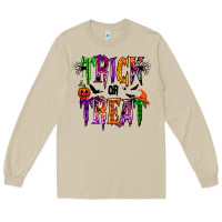 Mushroom trick or treat Long Sleeve Tee - RacoonDesign