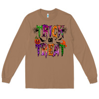 Toasted Coconut trick or treat Long Sleeve Tee - RacoonDesign