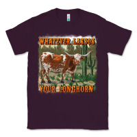 Plum whatever lassos your longhorn Classic Tee - RanaPortraitStore