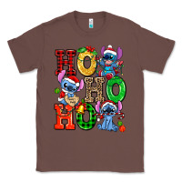 Chestnut ho ho ho stitch Classic Tee - AdoDesignShop